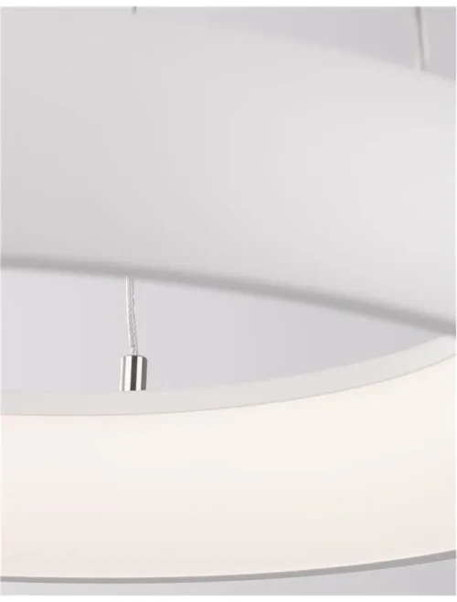 Suspensie ALBI LED 32 W, 230 V, 1950 lm, 3000K, IP20, aluminiu și acril