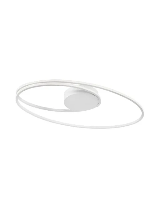 Plafonieră VIARREGIO LED 28 W, 230 V, 1950 lm, 3000K, IP20, aluminiu și acril