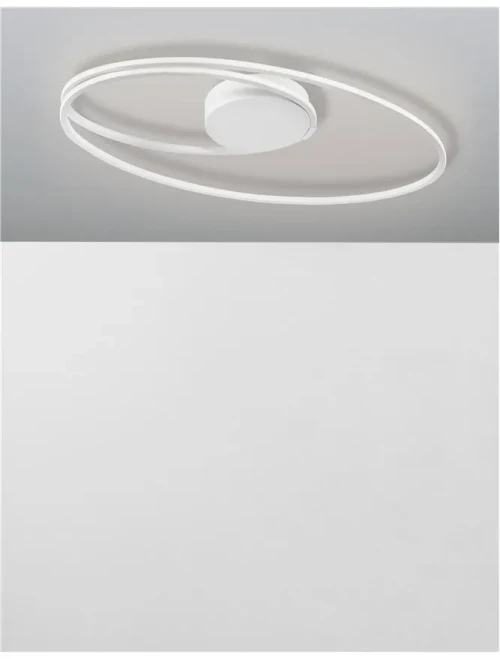 Plafonieră VIARREGIO LED 28 W, 230 V, 1950 lm, 3000K, IP20, aluminiu și acril