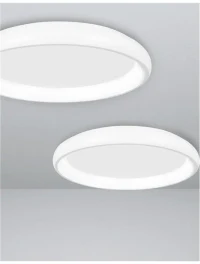 Plafonieră ALBI LED 32 W, 230 V, 1760 lm, 3000K, IP20, aluminiu și acril