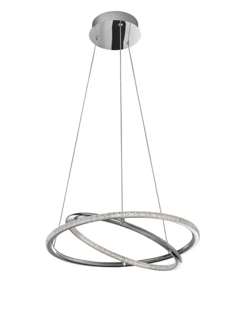Suspensie LIVORNO LED 29 W, 230 V, 2010 lm, 3000K, IP20, aluminiu și acril
