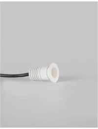 Spot TINY LED 1 W, 3 V 350 mA, 70 lm, 3000K, IP44, aluminiu 3