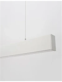 GENT LED 40 W, 220-240 V, 2480 lm, 3000K, IP20, aluminiu