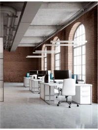 GENT LED 40 W, 220-240 V, 2740 lm, 4000K, IP20, aluminiu