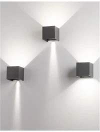 Aplică exterior COMO LED 2x3 W, 220-240 V, 510 lm, 3000K, IP54, aluminiu 5