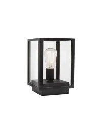 Aplică exterior ZEST E27, compatibil 1x60 W, 220-240 V, IP54, aluminiu și sticlă 2