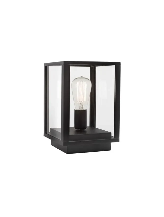 Aplică exterior ZEST E27, compatibil 1x60 W, 220-240 V, IP54, aluminiu și sticlă 2