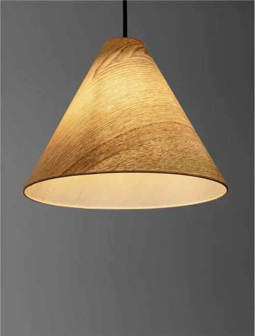 Suspensie ELYSIAN E27, 1x12 W, 100-240 V, IP20, lemn