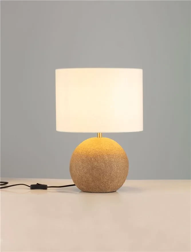 Veioză EVER E27, 1x12 W, 100-240 V, IP20, textil și paper 4