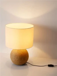 Veioză EVER E27, 1x12 W, 100-240 V, IP20, textil și paper 8