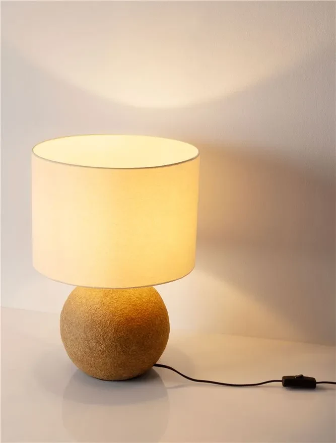 Veioză EVER E27, 1x12 W, 100-240 V, IP20, textil și paper 8