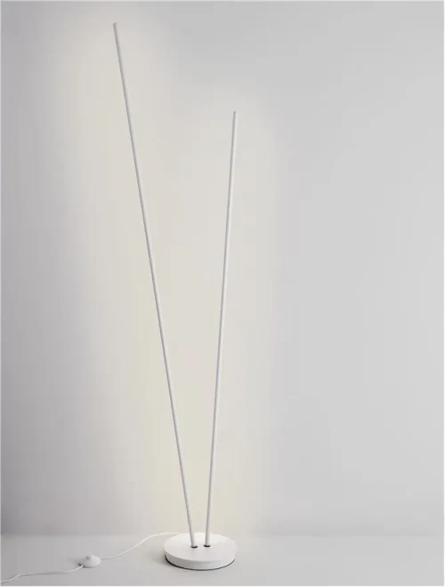 Lampadar INTEC LED 33 W, 220-240 V, 1174 lm, 3000K, IP20, aluminiu și acril