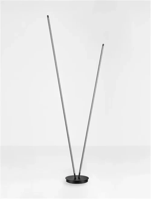 Lampadar INTEC LED 33 W, 220-240 V, 1174 lm, 3000K, IP20, aluminiu și acril