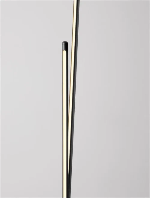 Lampadar INTEC LED 33 W, 220-240 V, 1174 lm, 3000K, IP20, aluminiu și acril