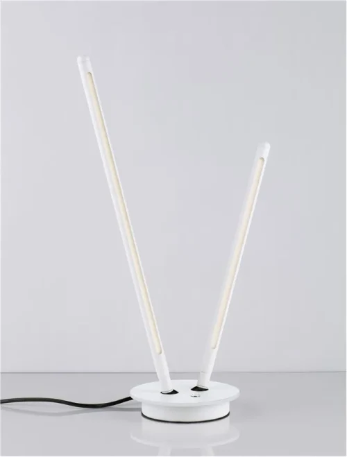 Veioză INTEC LED 8 W, 220-240 V, 241 lm, 3000K, IP20, aluminiu și acril