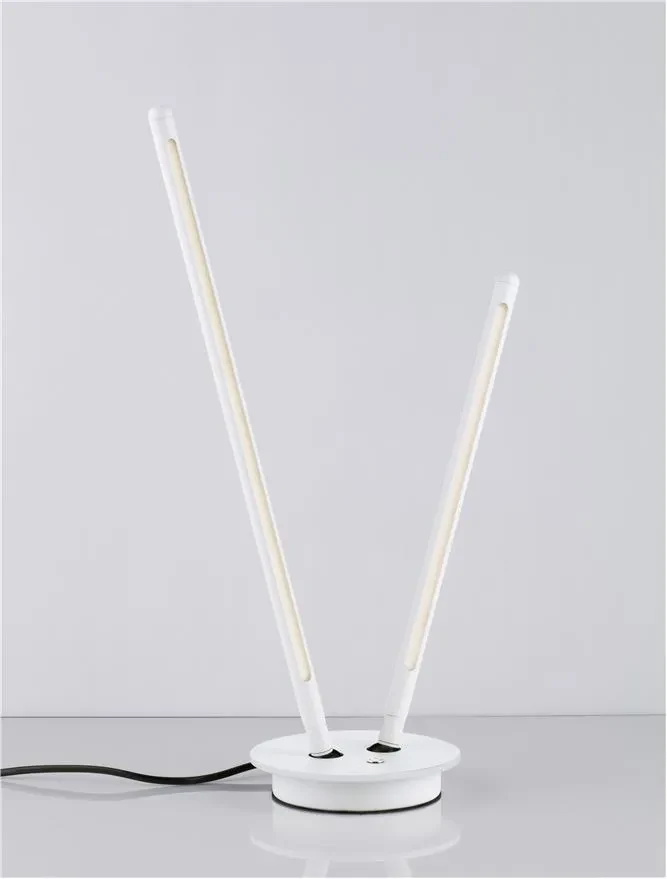 Veioză INTEC LED 8 W, 220-240 V, 241 lm, 3000K, IP20, aluminiu și acril 4