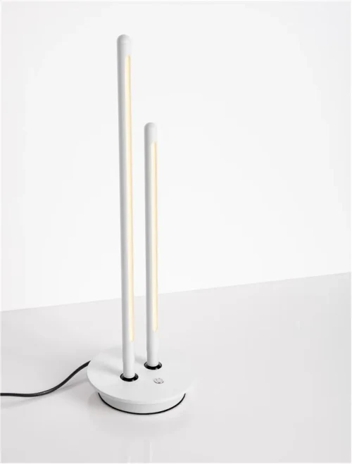 Veioză INTEC LED 8 W, 220-240 V, 241 lm, 3000K, IP20, aluminiu și acril