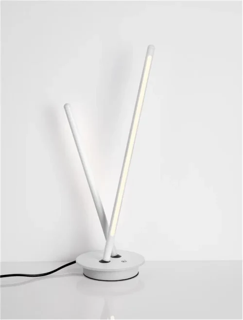 Veioză INTEC LED 8 W, 220-240 V, 241 lm, 3000K, IP20, aluminiu și acril