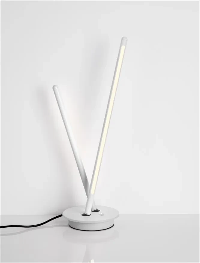 Veioză INTEC LED 8 W, 220-240 V, 241 lm, 3000K, IP20, aluminiu și acril 6
