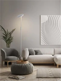 Lampadar NOTOS LED 30 W, 220-240 V, 2288 lm, 3000K, IP20, aluminiu și acril