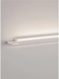 Aplică LIVO LED 18 W, 220-240 V, 1170 lm, 3000-4000K, IP44, CCT selectabil prin DIP switch, aluminiu, acril și oțel