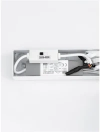 Aplică LIVO LED 10 W, 220-240 V, 650 lm, 3000-4000K, IP44, CCT selectabil prin DIP switch, aluminiu, acril și oțel 8
