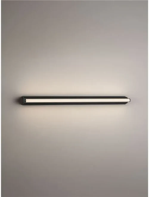 Aplică ENDO LED 17 W, 220-240 V, 1360 lm, 3000-4000K, IP44, dimmabil prin DIP switch, aluminiu și acril