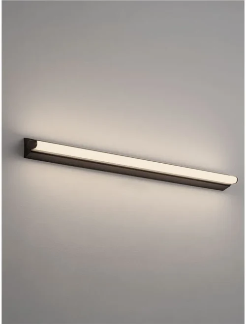 Aplică ENDO LED 17 W, 220-240 V, 1360 lm, 3000-4000K, IP44, dimmabil prin DIP switch, aluminiu și acril