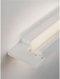 Aplică LIVO LED 10 W, 220-240 V, 650 lm, 3000-4000K, IP44, CCT selectabil prin DIP switch, aluminiu și acril 6