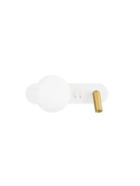 Aplică NOBLE G9, 3 W / 1x5 W, 100-240 V, 182 lm, 3000K, IP20, metal și sticlă 2