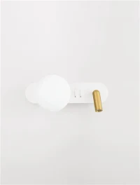 Aplică NOBLE G9, 3 W / 1x5 W, 100-240 V, 182 lm, 3000K, IP20, metal și sticlă 3