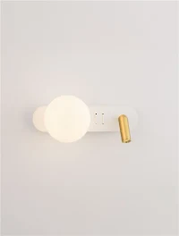 Aplică NOBLE G9, 3 W / 1x5 W, 100-240 V, 182 lm, 3000K, IP20, metal și sticlă 4