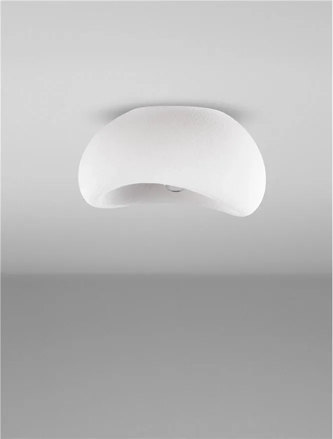 Plafonieră AERE E27, 1x12 W, 100-240 V, IP20, polyurethane și resin 3