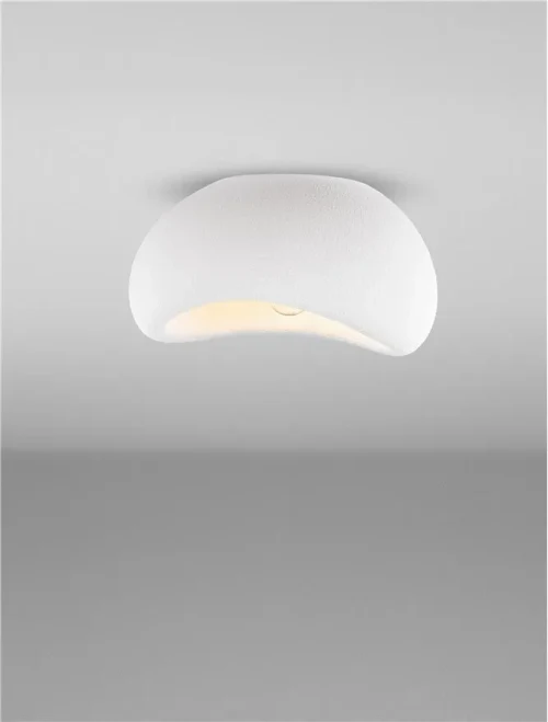 Plafonieră AERE E27, 1x12 W, 100-240 V, IP20, polyurethane și resin
