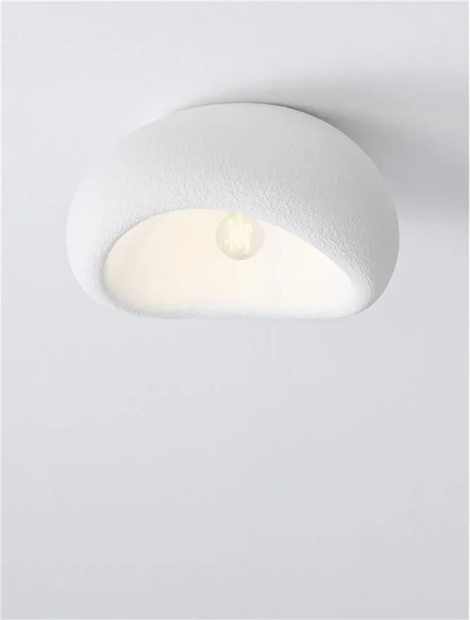 Plafonieră AERE E27, 1x12 W, 100-240 V, IP20, polyurethane și resin 5