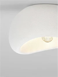 Plafonieră AERE E27, 1x12 W, 100-240 V, IP20, polyurethane și resin 6
