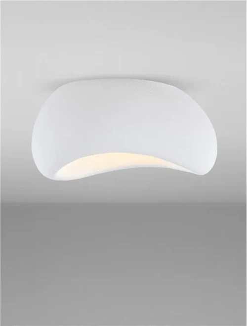 Plafonieră AERE E27, 1x12 W, 100-240 V, IP20, polyurethane și resin