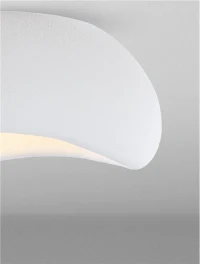 Plafonieră AERE E27, 1x12 W, 100-240 V, IP20, polyurethane și resin 5