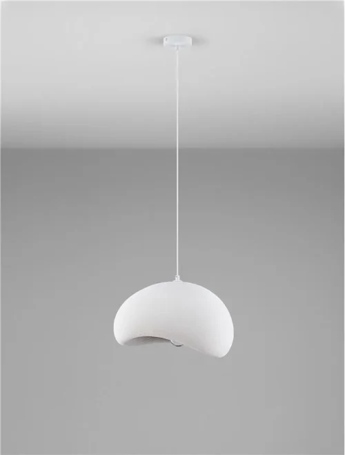 Suspensie AERE E27, 1x12 W, 100-240 V, IP20, polyurethane și resin