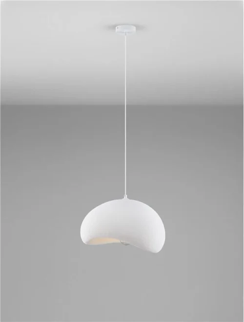 Suspensie AERE E27, 1x12 W, 100-240 V, IP20, polyurethane și resin