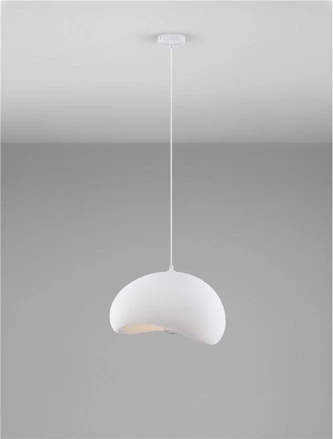 Suspensie AERE E27, 1x12 W, 100-240 V, IP20, polyurethane și resin 4