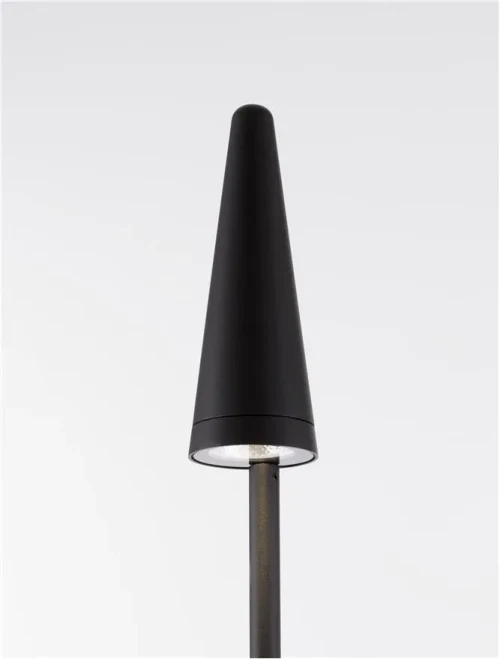 Stâlp MABEL LED 9 W, 220-240 V, 590 lm, 3000K, aluminiu și sticlă