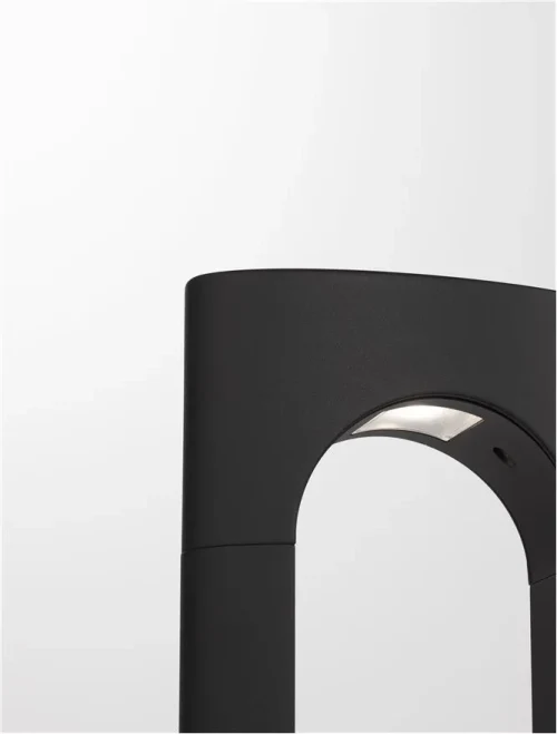 Stâlp PORTAL LED 13.5 W, 220-240 V, 890 lm, 3000K, IP54, CRI ≥80, aluminiu și acril