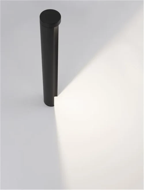 Stâlp TIEN LED 9 W, 220-240 V, 470 lm, 3000K, IP54, aluminiu și sticlă