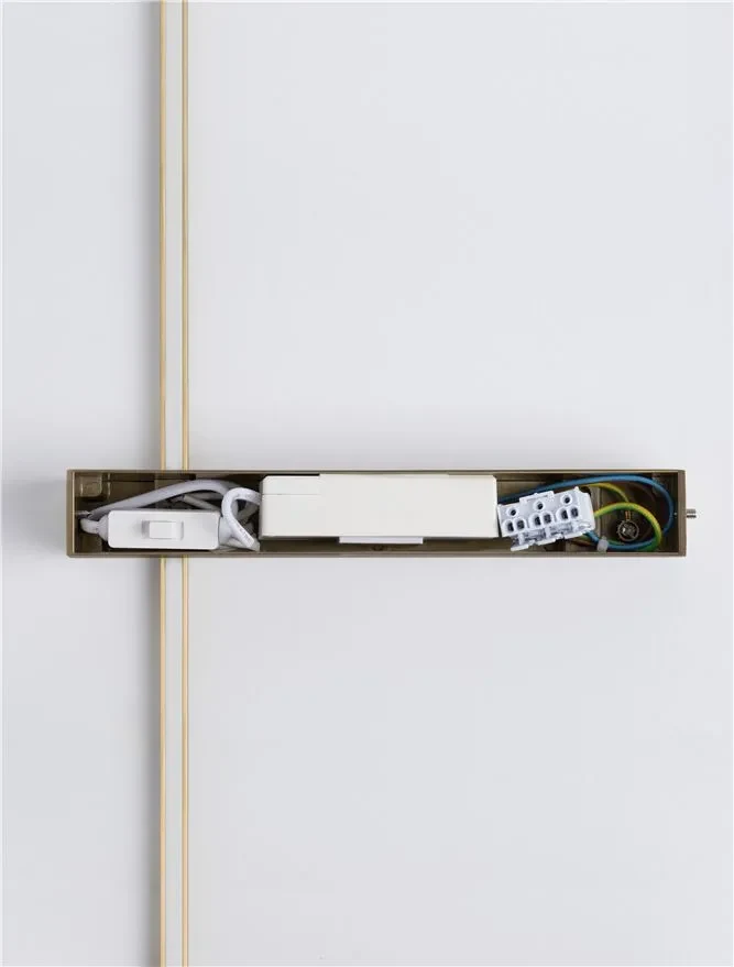 Aplică DANESSA LED 10 W, 220-240 V, 656 lm, 2700-3000K, IP20, dimmabil prin DIP switch, aluminiu, acril și alamă 6