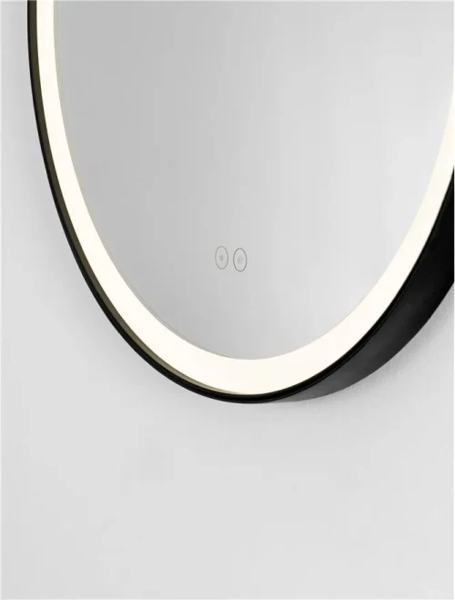 Oglindă REMS LED 29 W, 220-240 V, 701 lm, 4000K, IP44, oțel și sticlă
