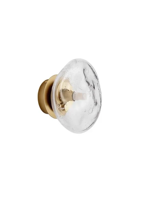 Aplică KING G9, 1x5 W, 100-240 V, IP20, metal, sticlă și alamă D170