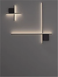 Aplică CROSS LED 10 W, 230 V, 660 lm, 2700K, IP20, aluminiu 7