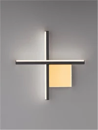 Aplică CROSS LED 10 W, 230 V, 660 lm, 3000K, IP20, aluminiu 3