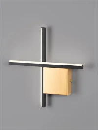 Aplică CROSS LED 10 W, 230 V, 660 lm, 3000K, IP20, aluminiu 4